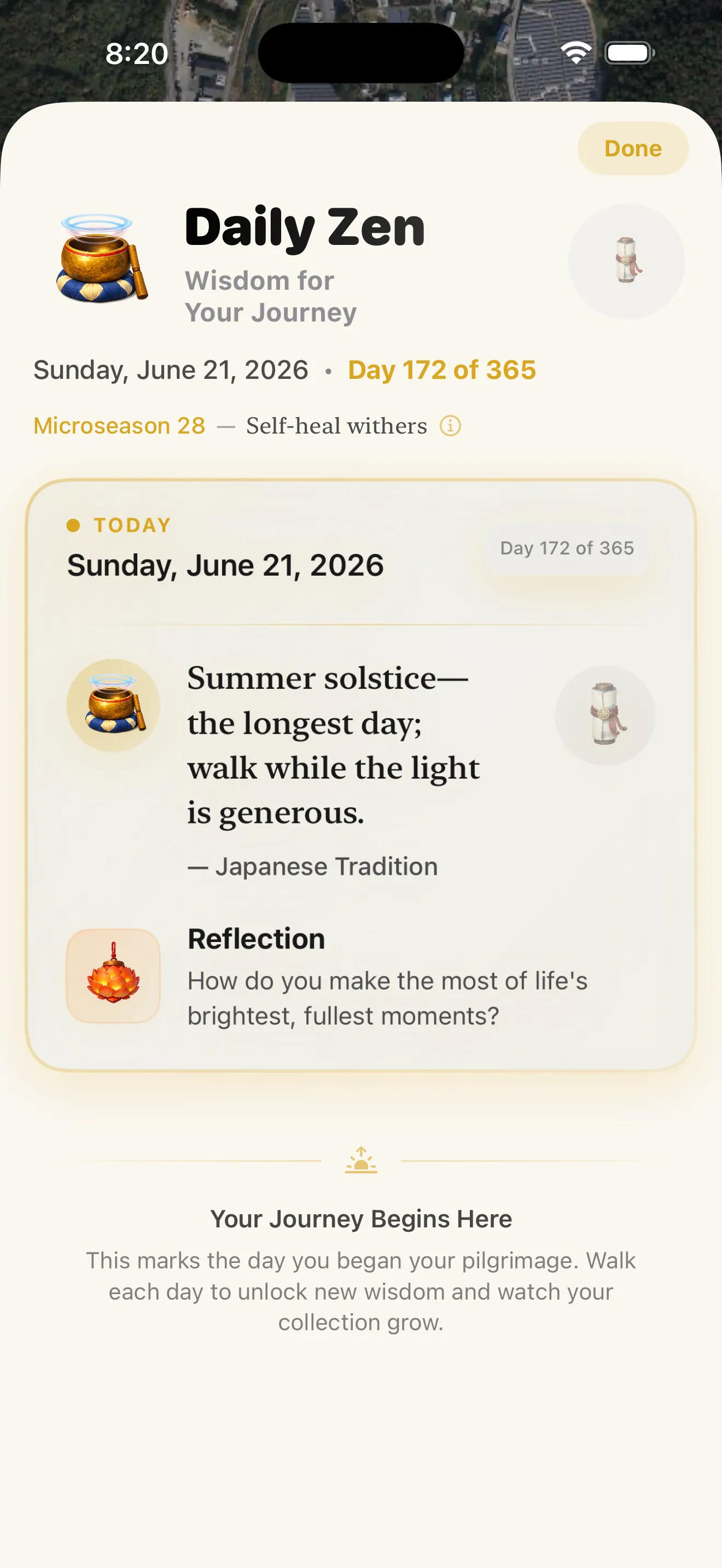 Daily zen teaching
